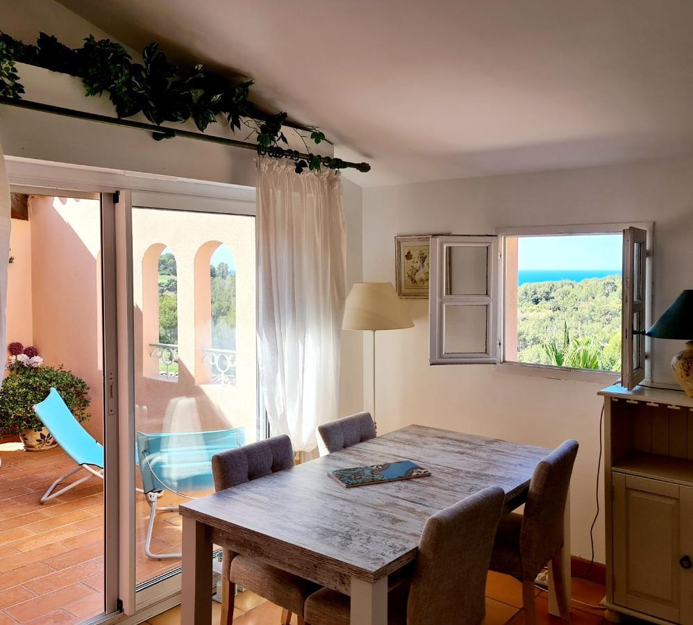 Hameau Des Amandiers - Vue Mer, Golf Et Vignes Διαμέρισμα Saint-Cyr-sur-Mer Εξωτερικό φωτογραφία