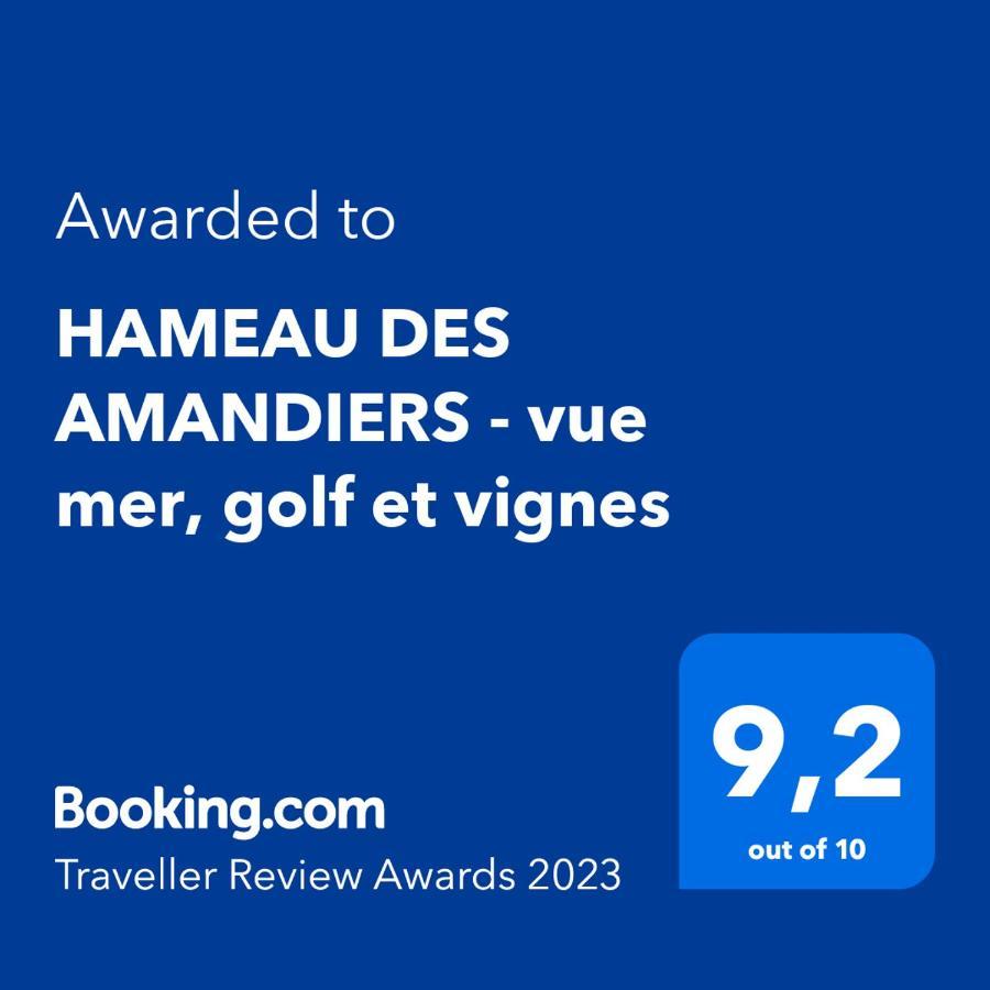 Hameau Des Amandiers - Vue Mer, Golf Et Vignes Διαμέρισμα Saint-Cyr-sur-Mer Εξωτερικό φωτογραφία